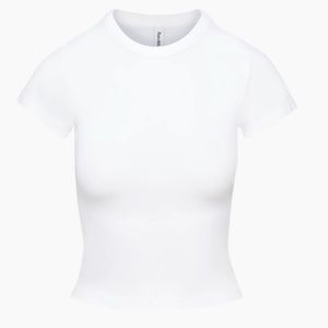 Aritzia Sunday Best Willow Sinchseamless T-Shirt in XS, White